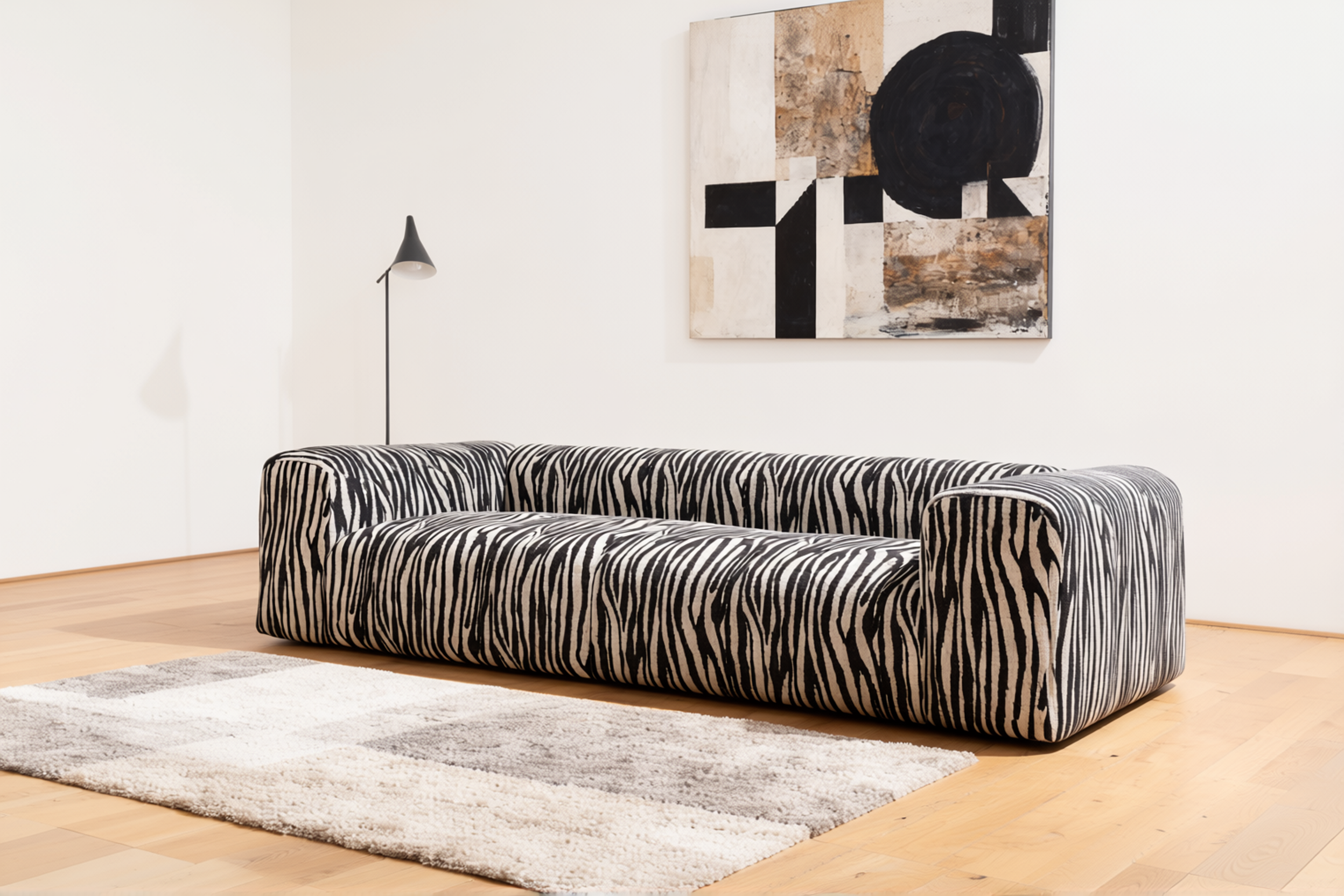 Zebra Lounge Sofa