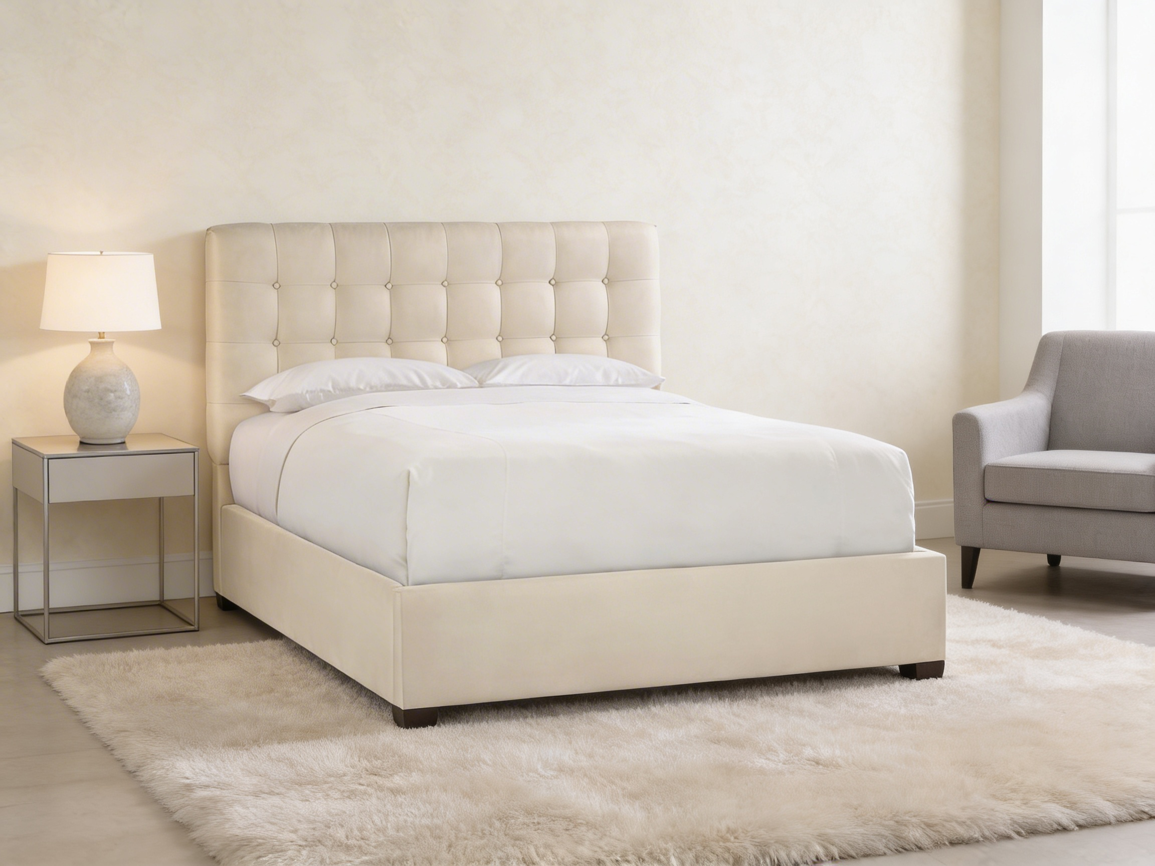 Bellavue Creme Boxspring