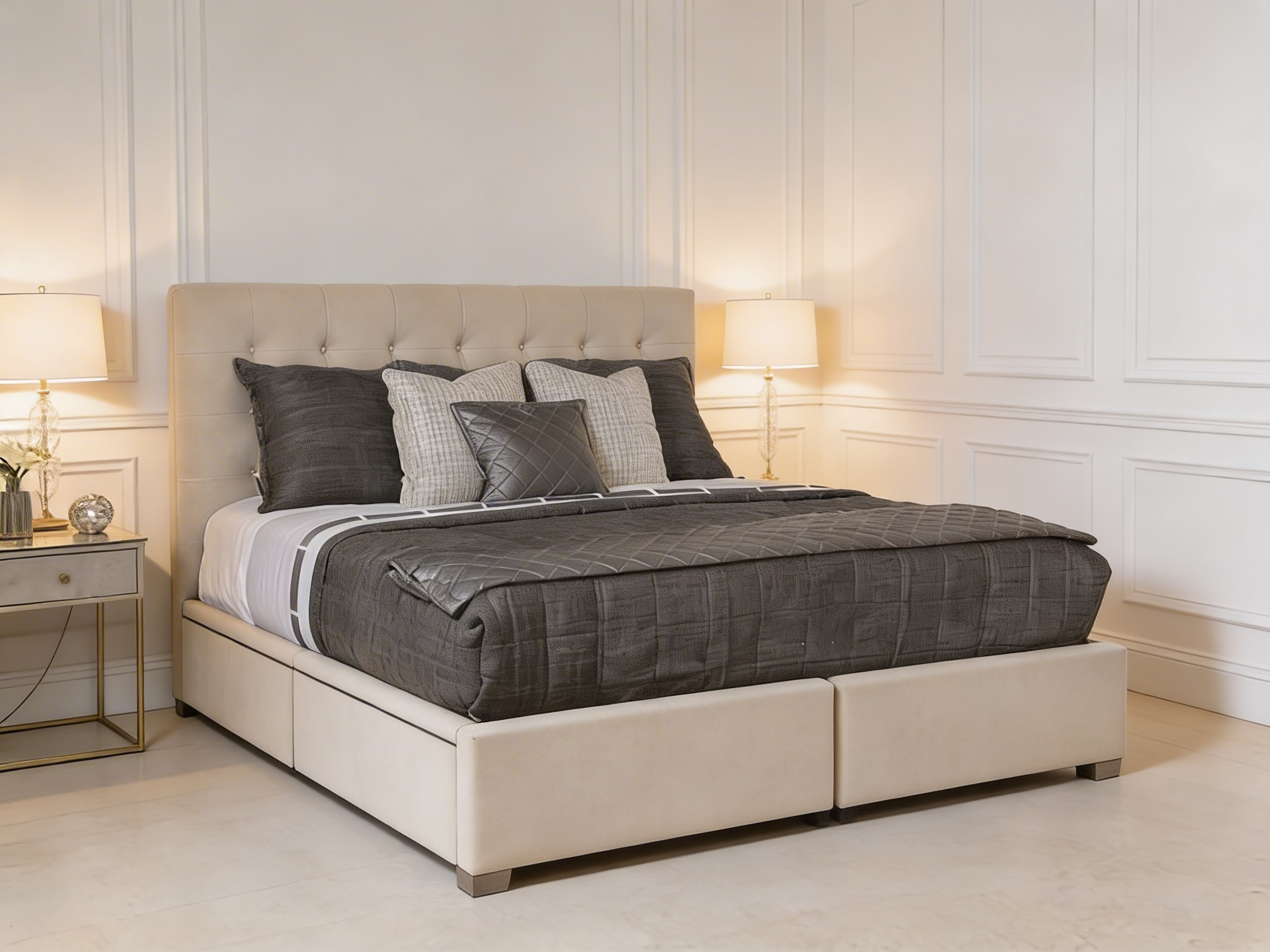 Montréva Boxspring Beige
