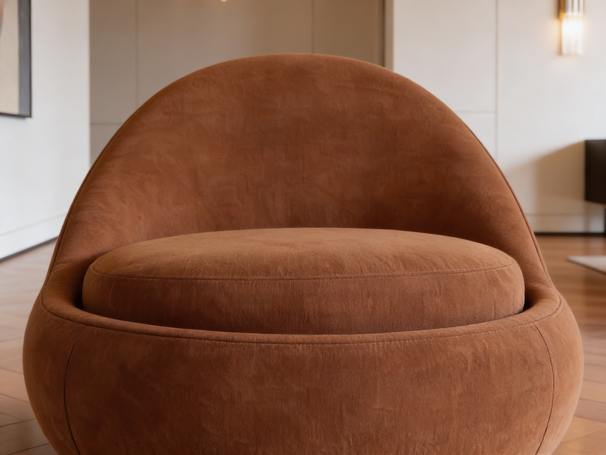 Orvella Lounge Chair Brown